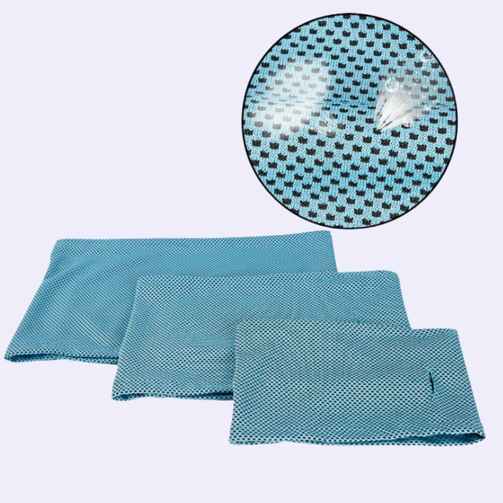 New Instant Cooling Pet Bandana Dog Scarf Summer Cooling Towel Wrap Dog Collar
