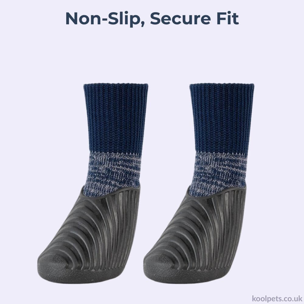 Pet Outdoor Sports Shoes With Anti Slip Biomimetic Stripes