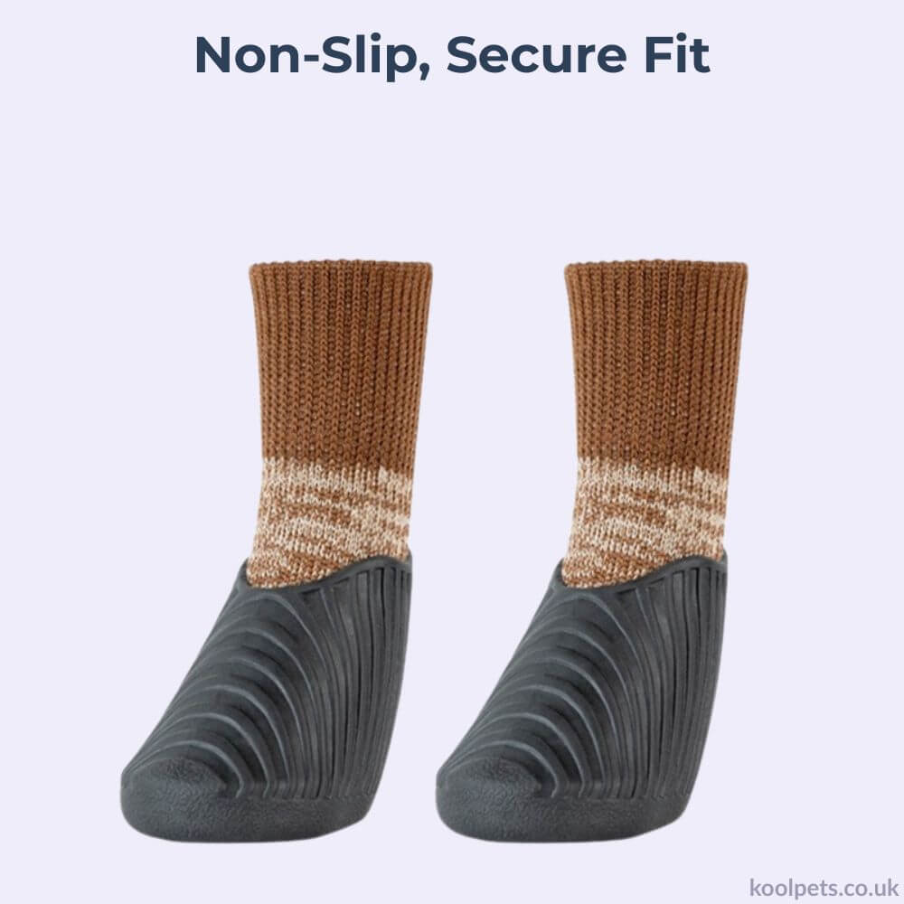 Pet Outdoor Sports Shoes With Anti Slip Biomimetic Stripes