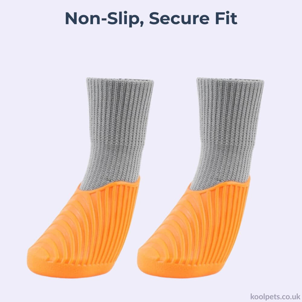 Pet Outdoor Sports Shoes With Anti Slip Biomimetic Stripes